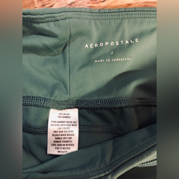 XS Teal Aéropostale  leggings - Picture 2 of 2